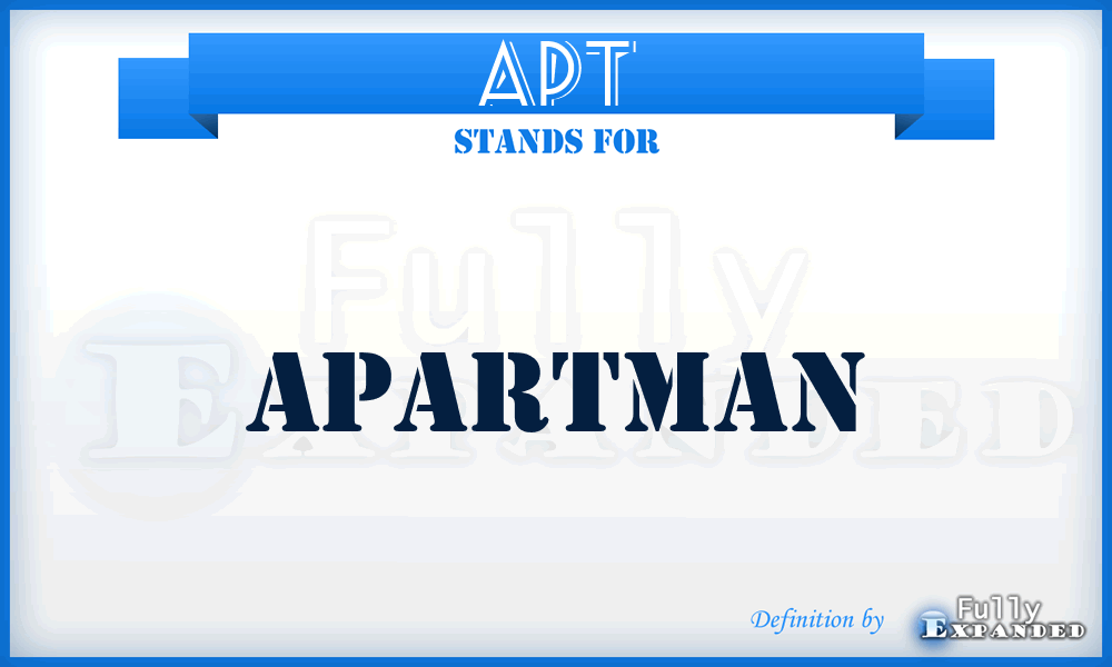 APT - Apartman