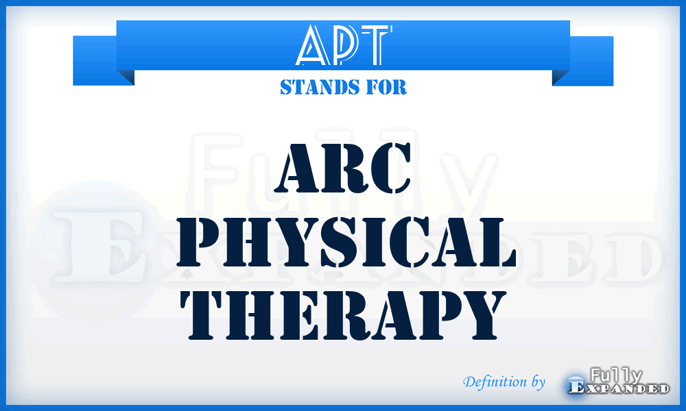 APT - Arc Physical Therapy