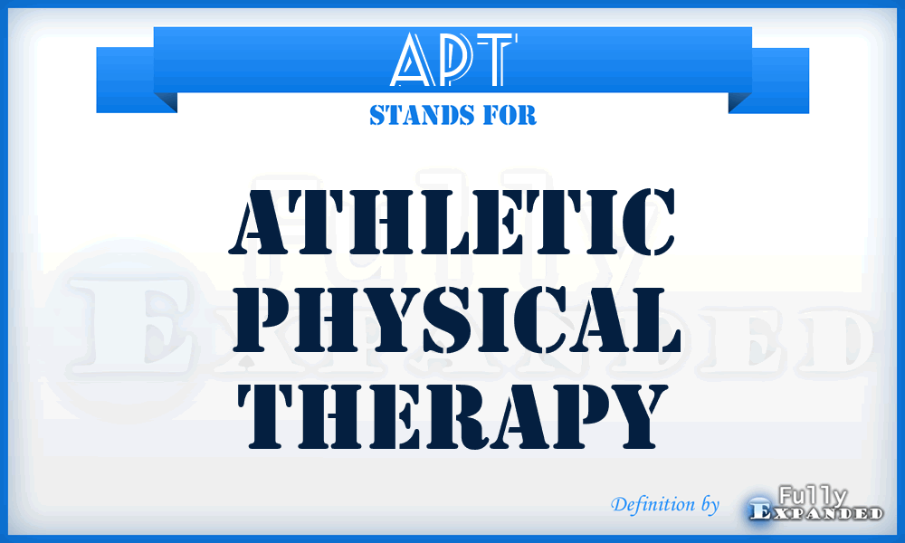 APT - Athletic Physical Therapy