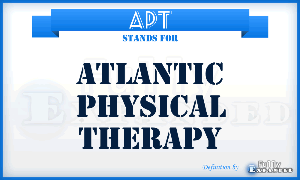 APT - Atlantic Physical Therapy