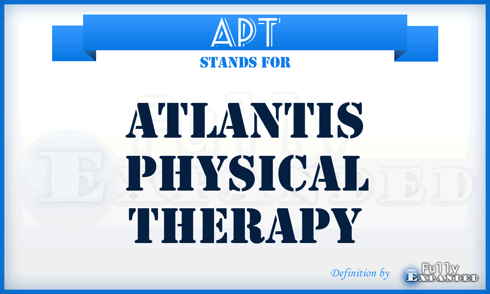 APT - Atlantis Physical Therapy