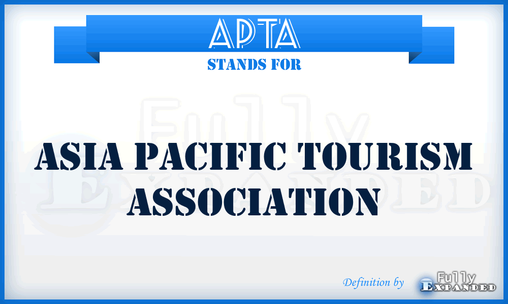 APTA - Asia Pacific Tourism Association