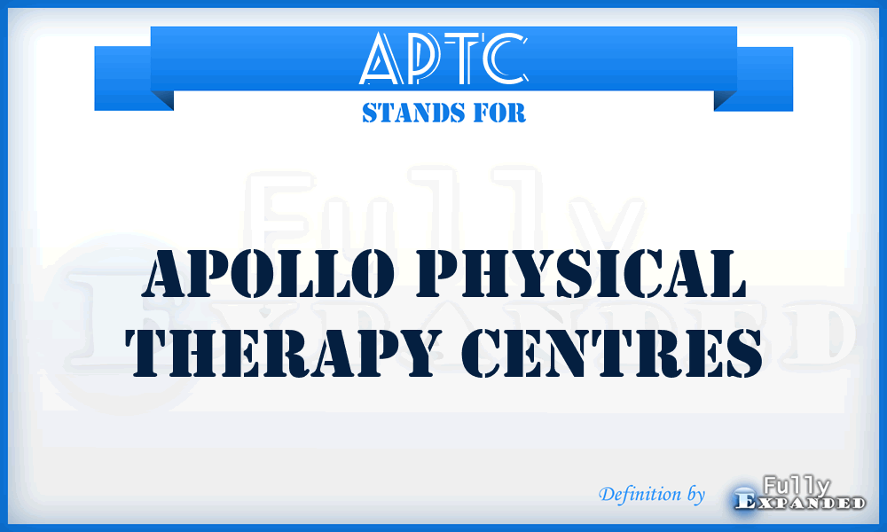 APTC - Apollo Physical Therapy Centres