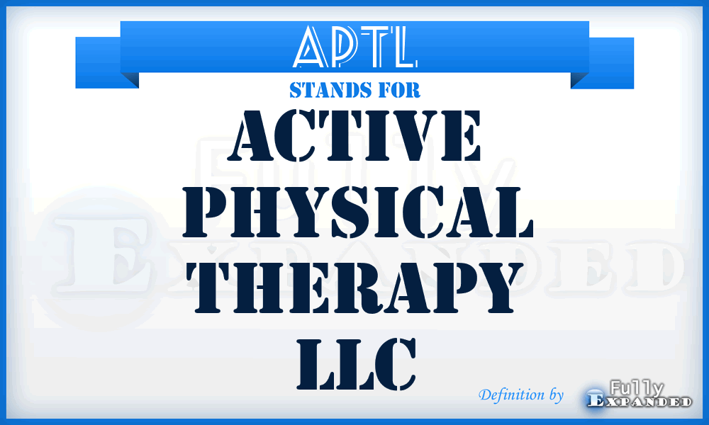 APTL - Active Physical Therapy LLC