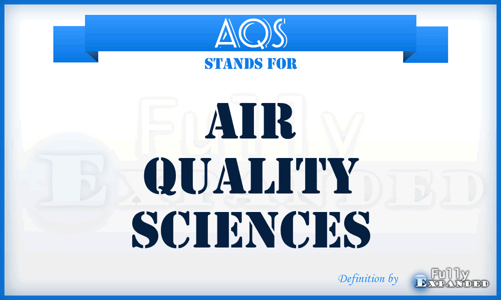 AQS - Air Quality Sciences