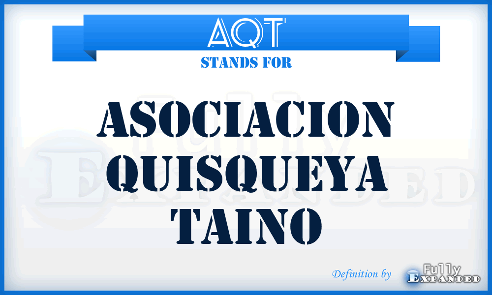 AQT - Asociacion Quisqueya Taino
