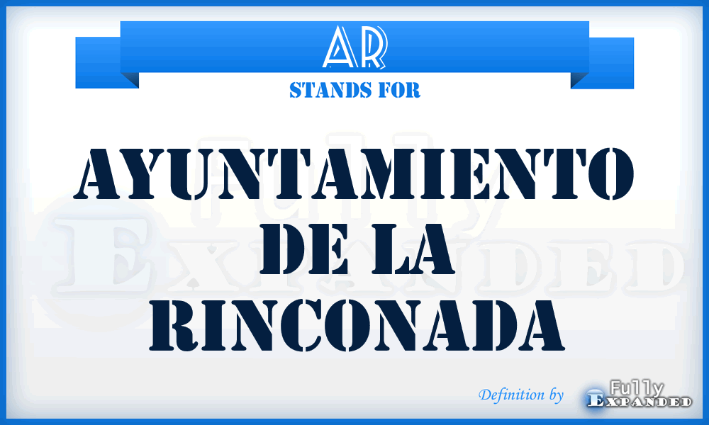 AR - Ayuntamiento de la Rinconada