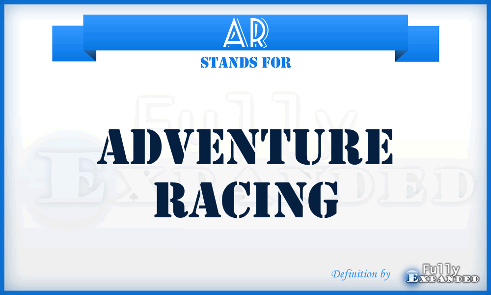 AR - Adventure Racing