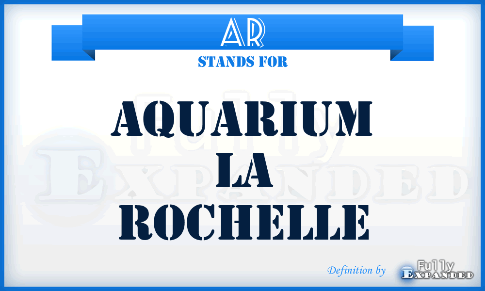 AR - Aquarium la Rochelle