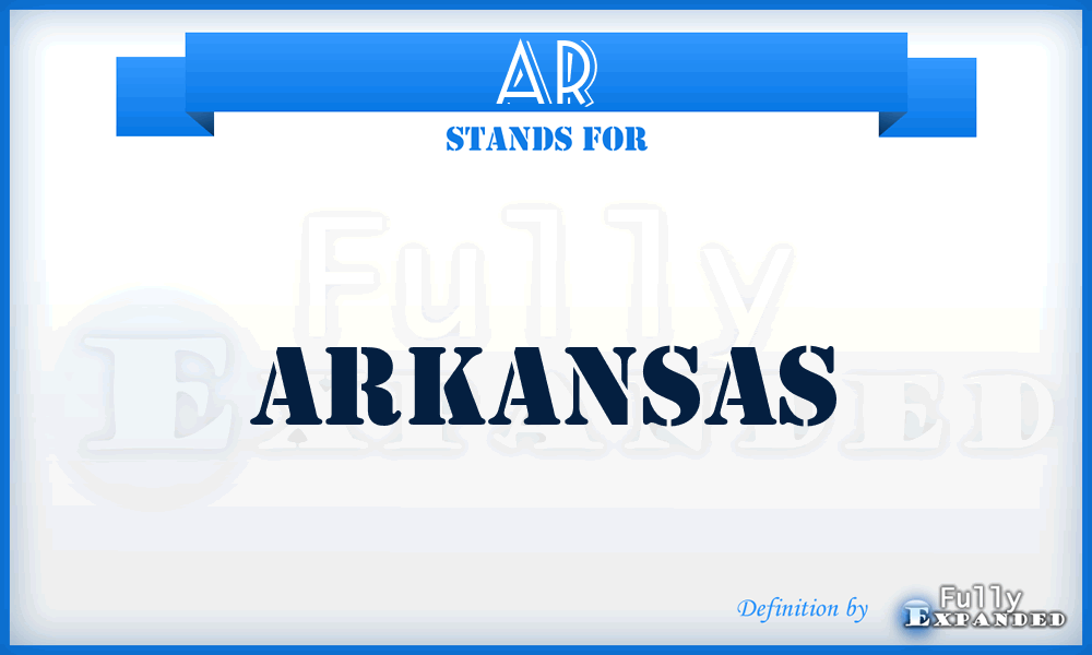 AR - Arkansas