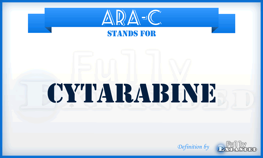 ARA-C - Cytarabine