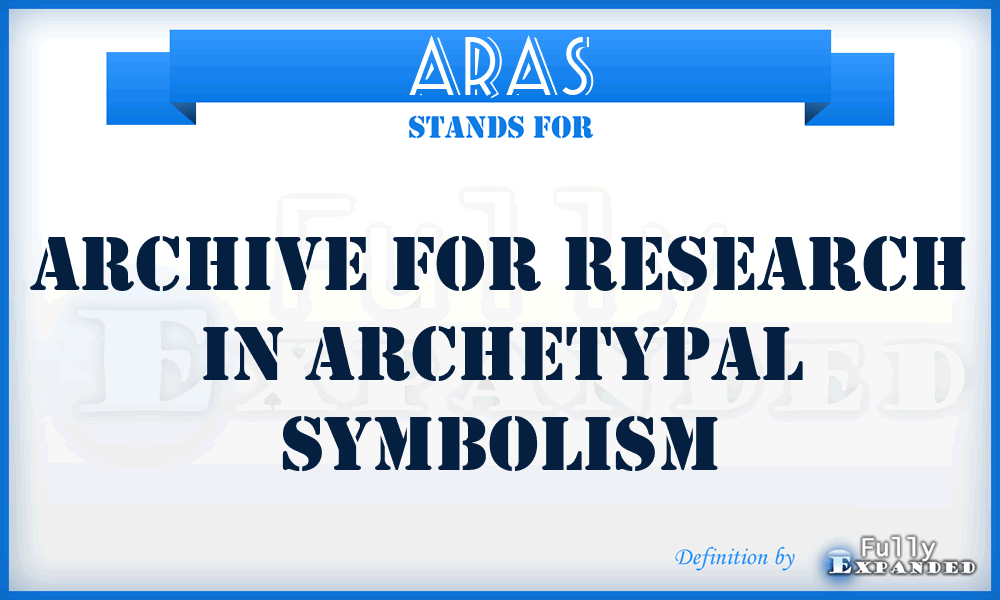 ARAS - Archive for Research in Archetypal Symbolism