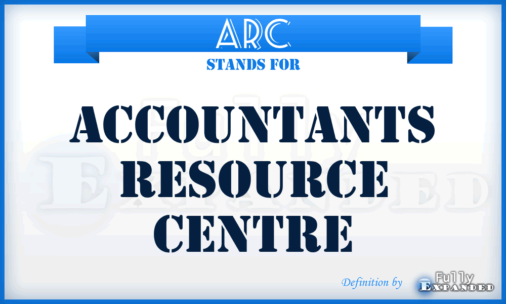 ARC - Accountants Resource Centre