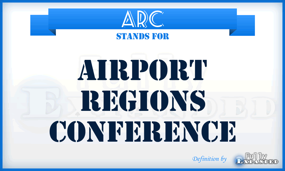 ARC - Airport Regions Conference