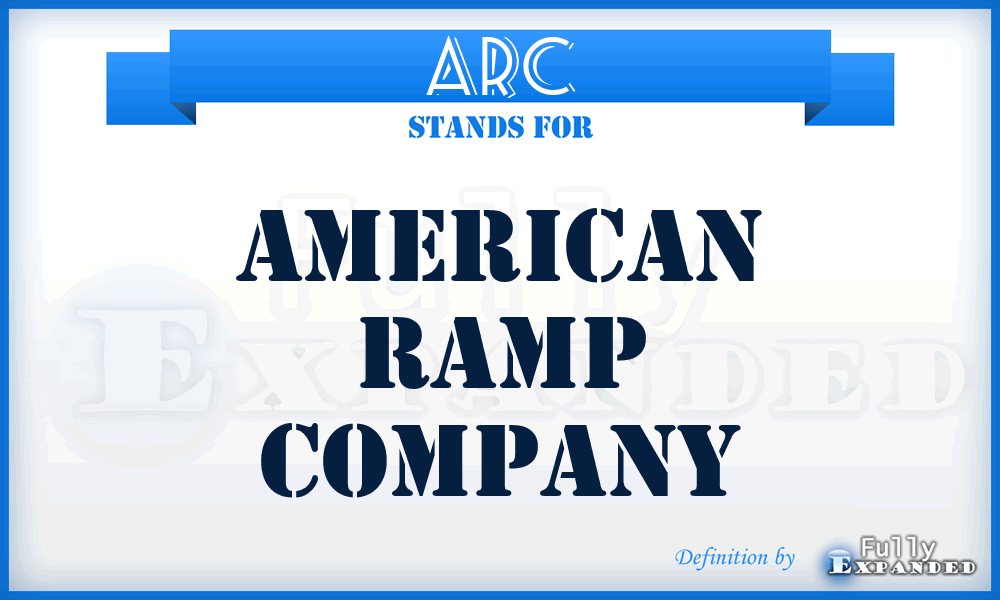 ARC - American Ramp Company