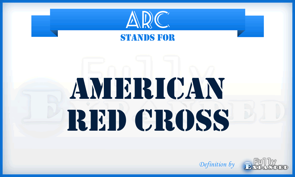 ARC - American Red Cross