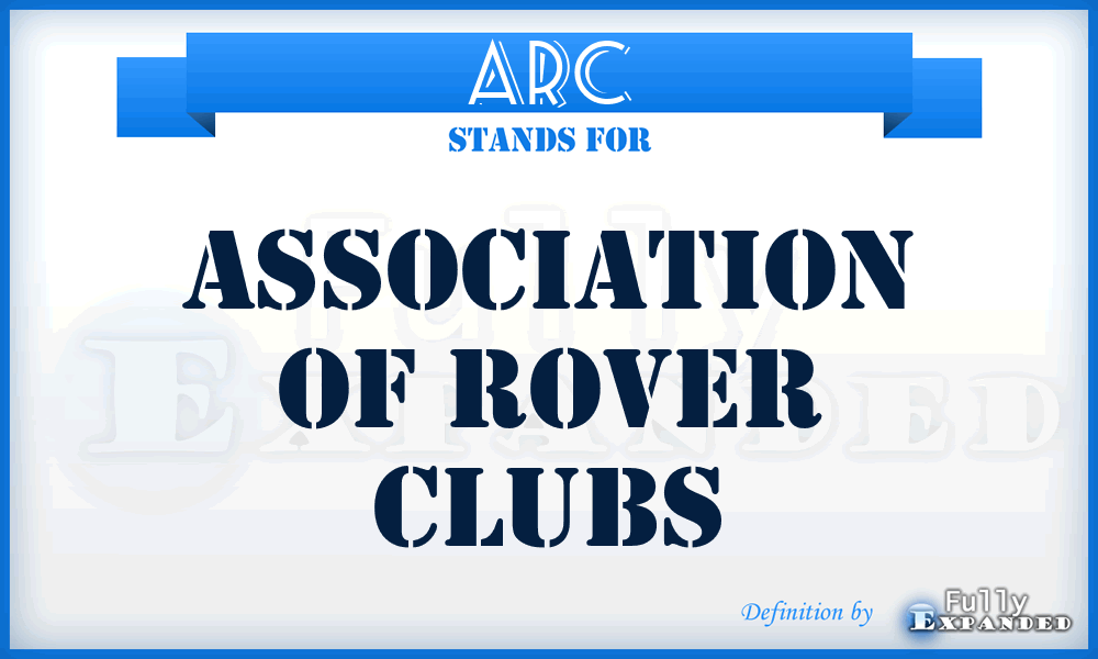 ARC - Association of Rover Clubs