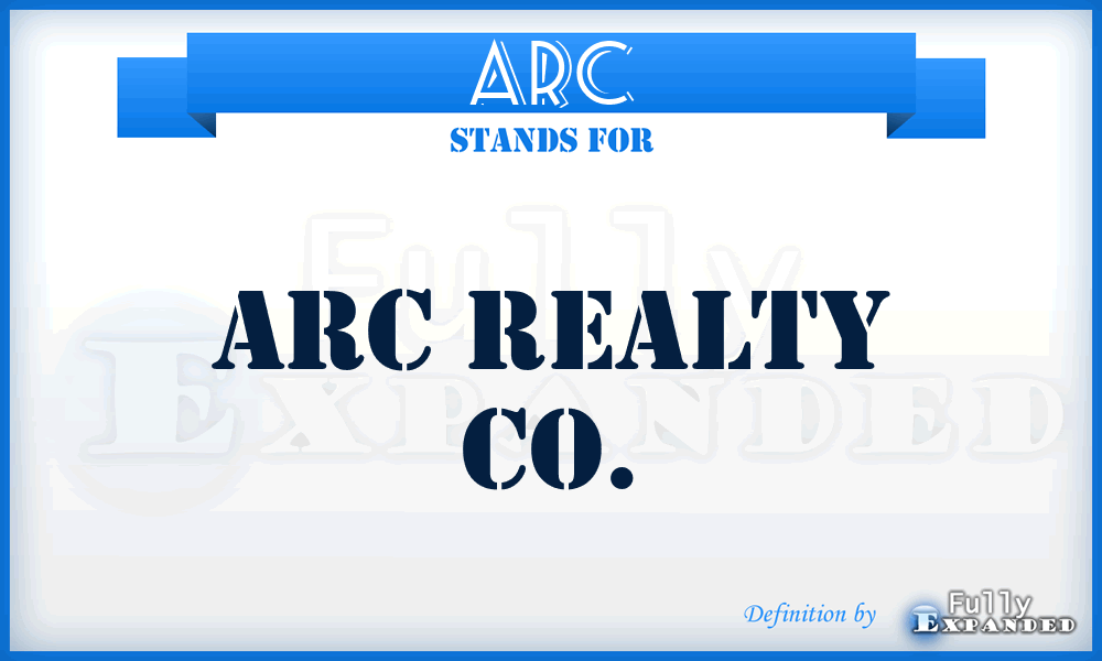 ARC - Arc Realty Co.
