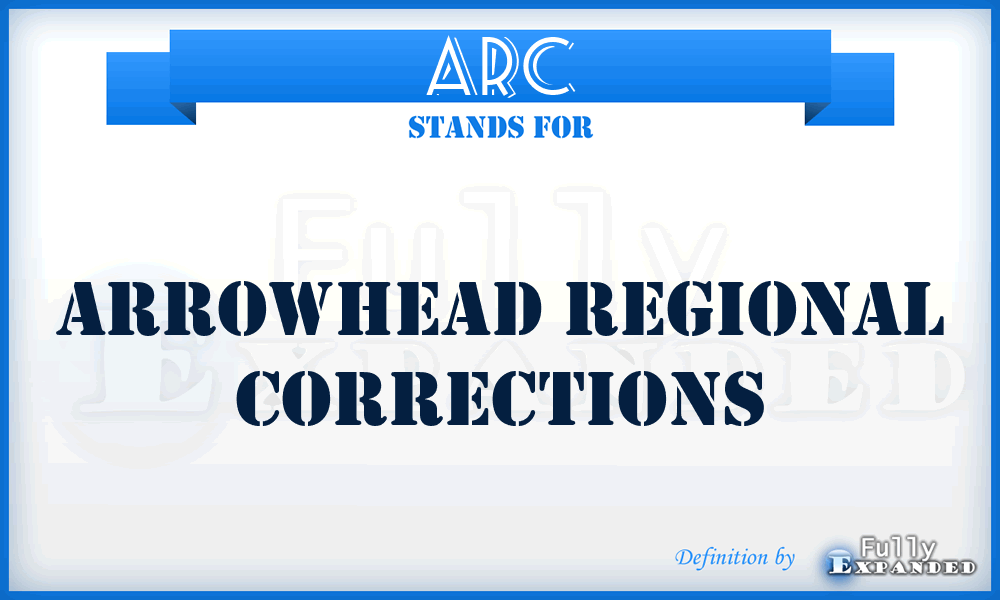 ARC - Arrowhead Regional Corrections