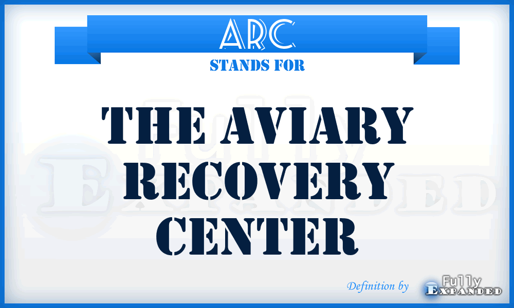 ARC - The Aviary Recovery Center