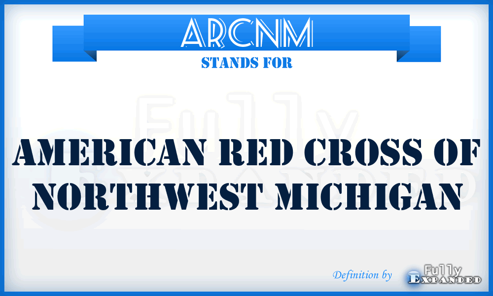 ARCNM - American Red Cross of Northwest Michigan