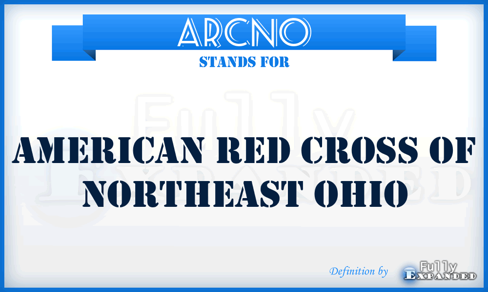 ARCNO - American Red Cross of Northeast Ohio