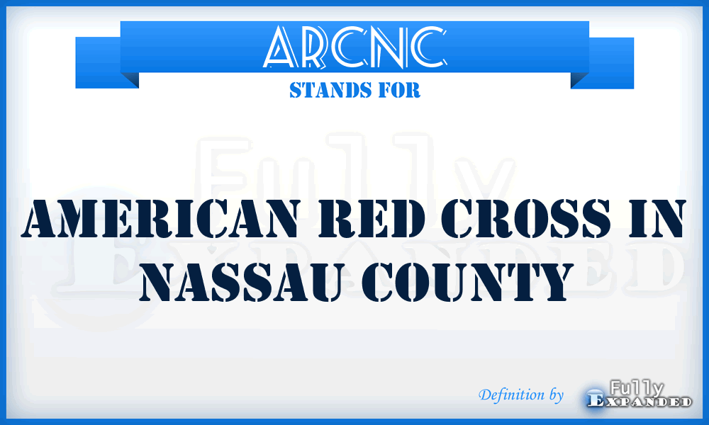 ARCNC - American Red Cross in Nassau County