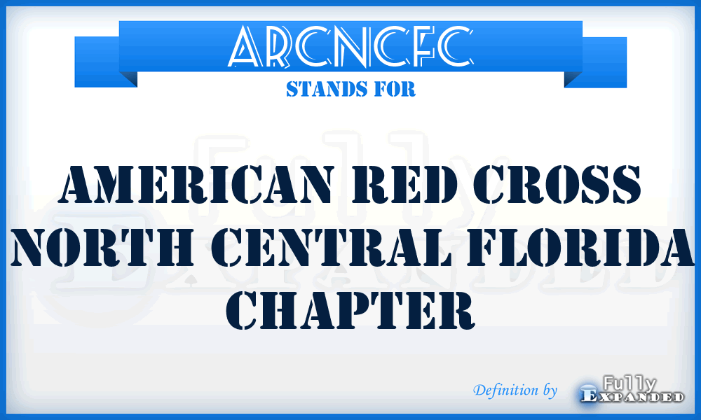 ARCNCFC - American Red Cross North Central Florida Chapter