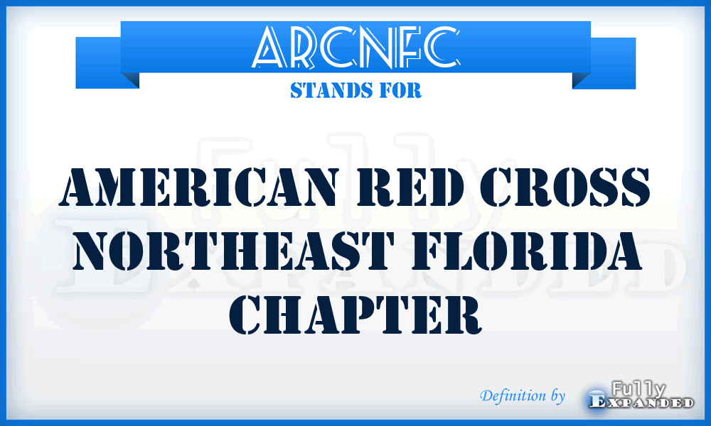 ARCNFC - American Red Cross Northeast Florida Chapter