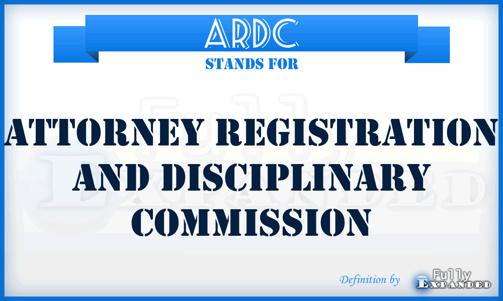 ARDC - Attorney Registration and Disciplinary Commission