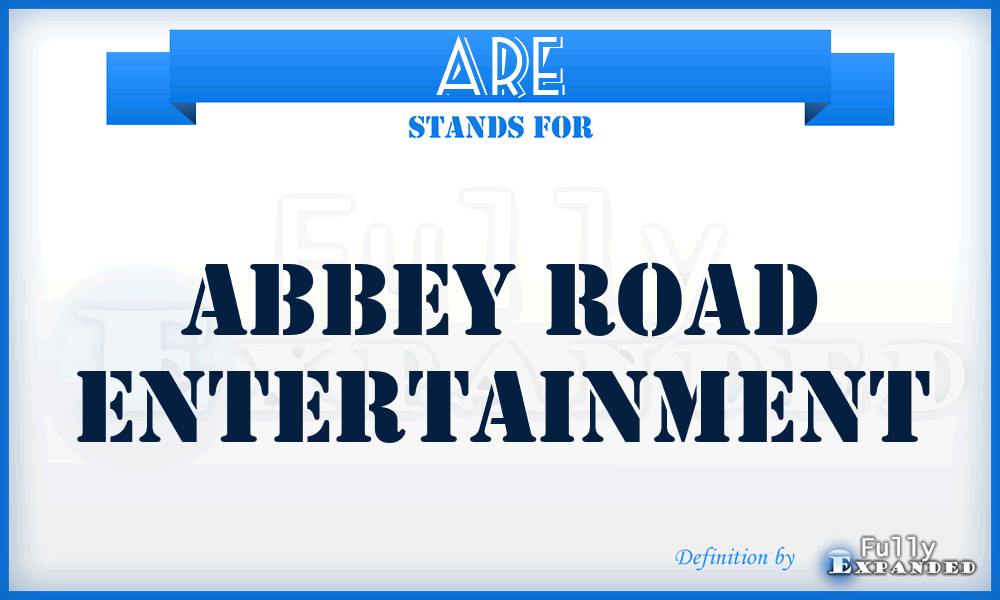 ARE - Abbey Road Entertainment