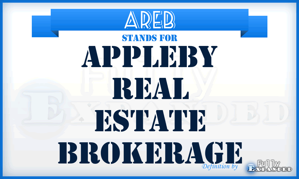 AREB - Appleby Real Estate Brokerage