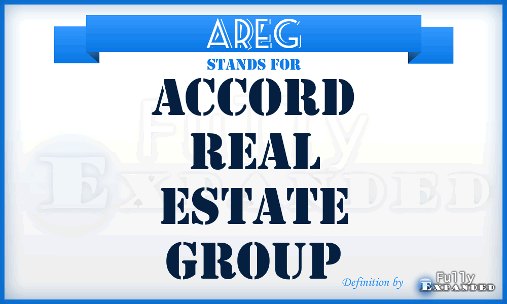 AREG - Accord Real Estate Group