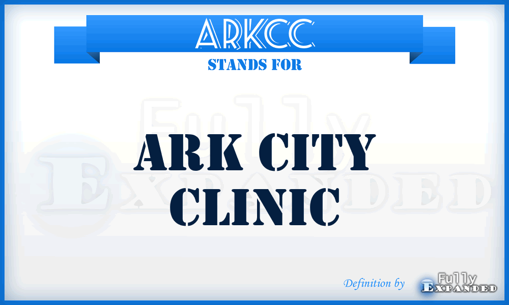 ARKCC - ARK City Clinic