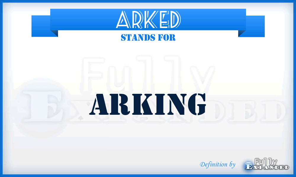 ARKED - Arking