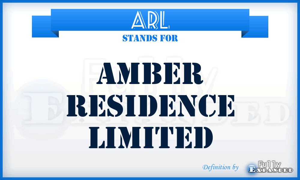 ARL - Amber Residence Limited
