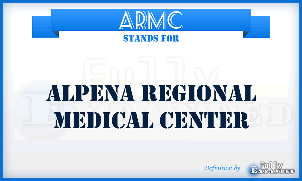 ARMC - Alpena Regional Medical Center