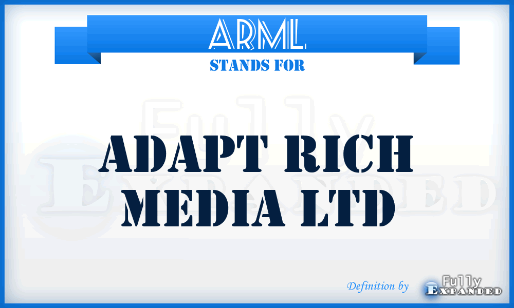 ARML - Adapt Rich Media Ltd