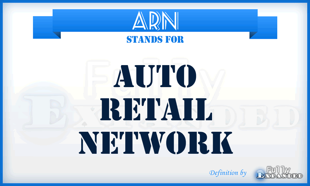 ARN - Auto Retail Network