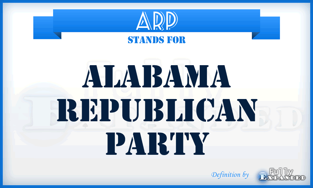 ARP - Alabama Republican Party