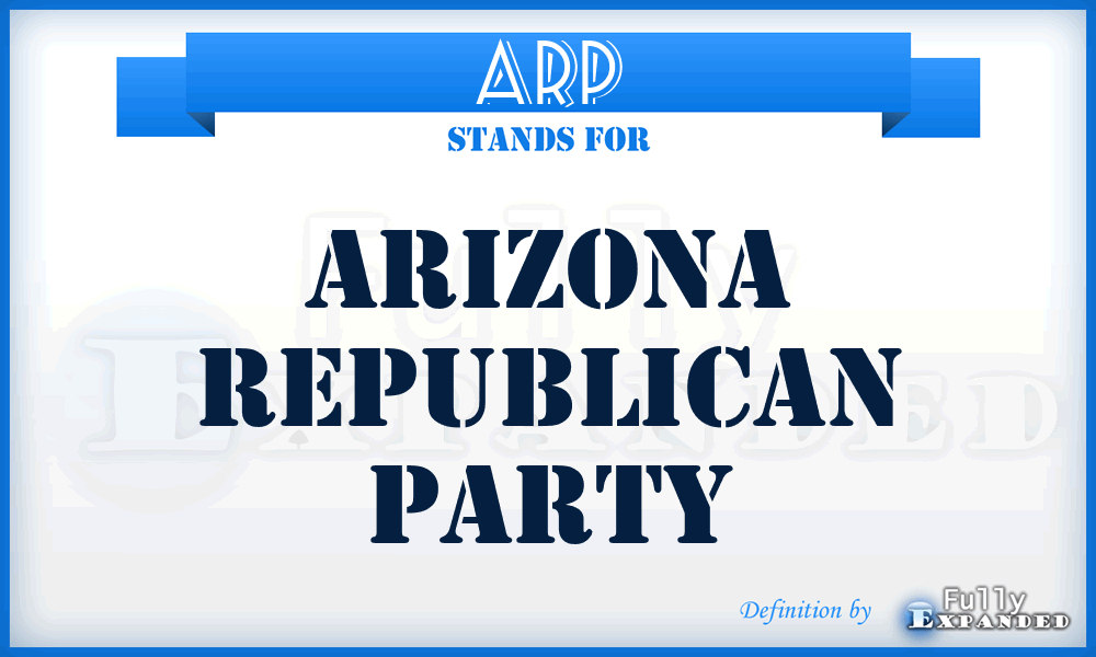 ARP - Arizona Republican Party