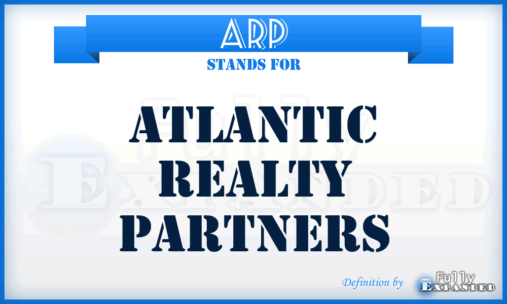 ARP - Atlantic Realty Partners