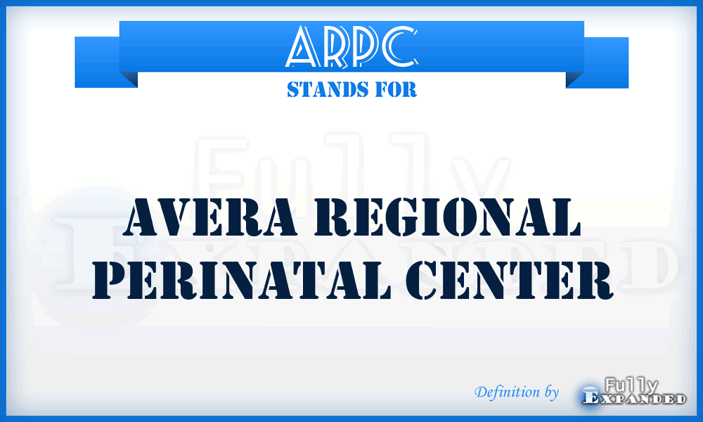 ARPC - Avera Regional Perinatal Center