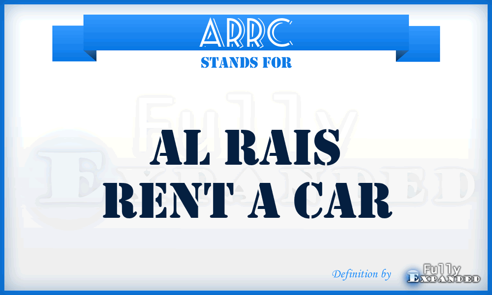ARRC - Al Rais Rent a Car