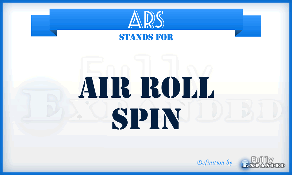 ARS - Air Roll Spin