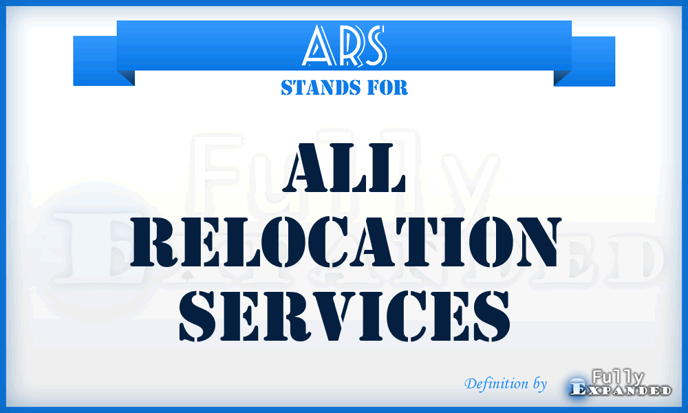 ARS - All Relocation Services