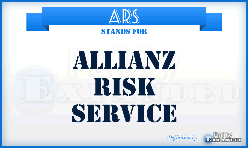 ARS - Allianz Risk Service