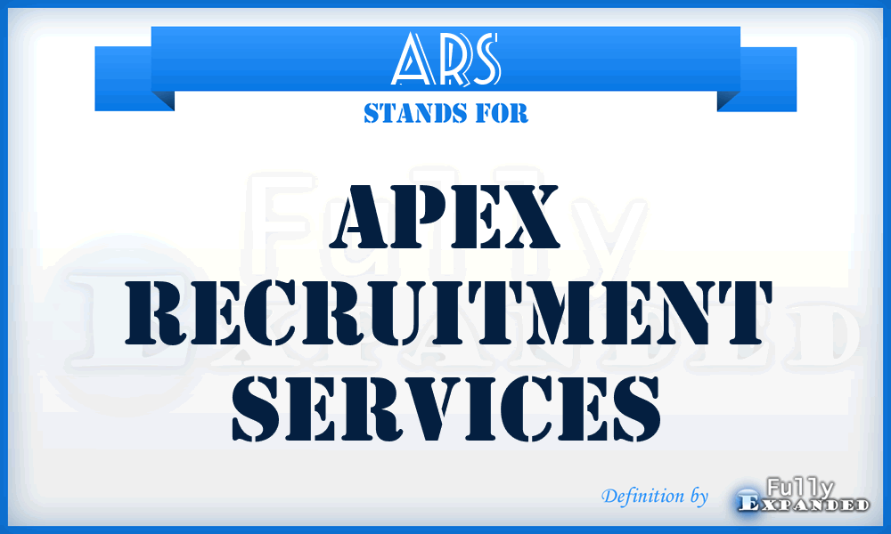 ARS - Apex Recruitment Services