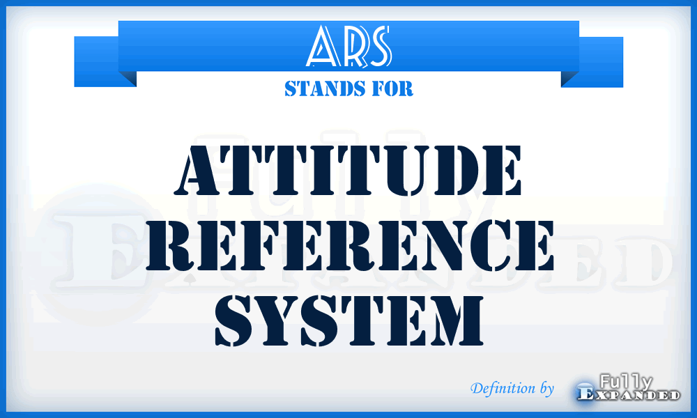 ARS - Attitude Reference System