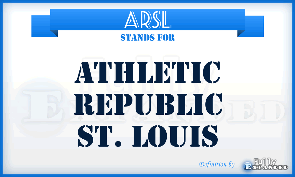 ARSL - Athletic Republic St. Louis